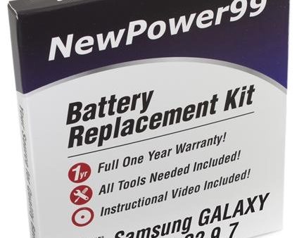 Samsung GALAXY Tab S2 9.7 Battery Replacement Kit with Tools, Video Instructions and Extended Life Battery For Cheap