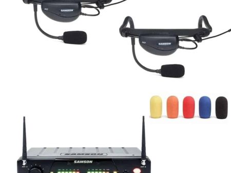 Samson Airline 77 Wireless Microphone Bundle - SW7A7SQE For Cheap