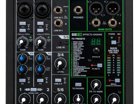 Mackie PROFX6V3 6-channel Mixer with USB and Effects Online now