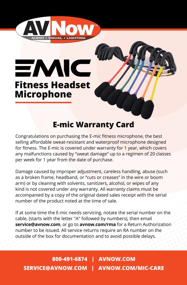 Fitness Audio U-Series Heavy-Use System Bundle with Two EMic Headset Microphones For Discount