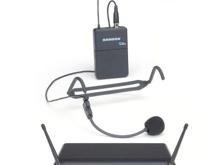 Samson Concert 88x Wireless Headset System with HS5 Headset (CB88 CR88x) Microphone Fashion