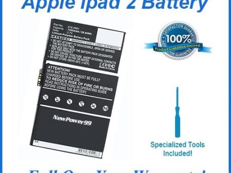 Apple iPad 2 Battery with Special Installation Tools For Sale