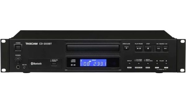 CD player with Pitch Control and Bluetooth (Tascam CD-200BT) Sale