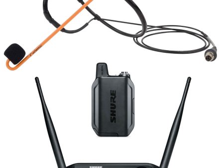 Shure GLXD14+ Digital Wireless Microphone System with Cyclemic Fitness Headset For Cheap