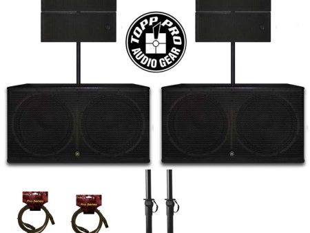 Paquete Concierto Line Array Topp Pro Cheap