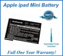 Apple iPad Mini Battery Replacement Kit with Special Installation Tools, Extended Life Battery and Full One Year Warranty Online