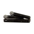 Shure BLX288 SM58 Sistema de micrófono inalámbrico de mano de doble canal y con cápsula SM58 For Discount