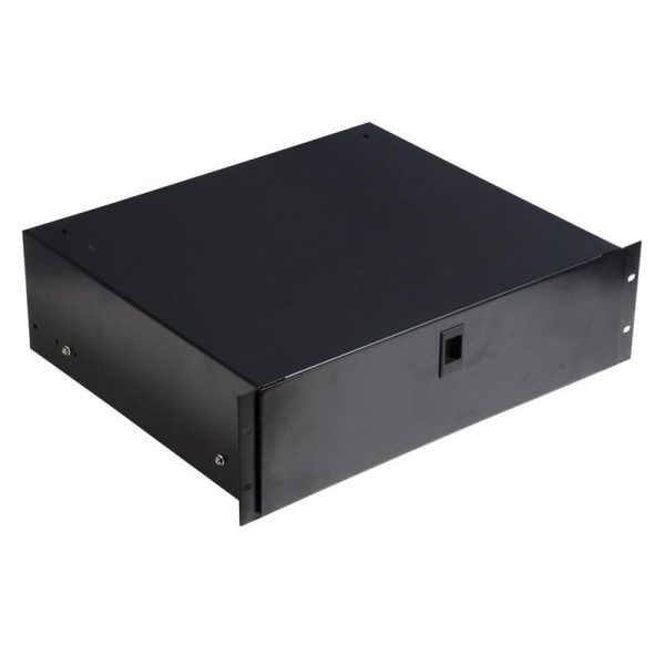 3-Space Lockable Rackmount Storage Drawer on Sale