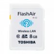 Toshiba FlashAir Card Wifi 8GB SD Class 10 Memory Card Online Sale