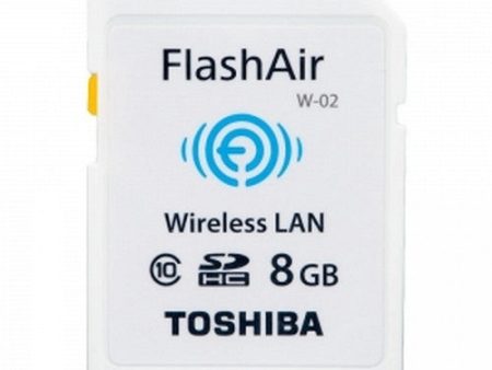 Toshiba FlashAir Card Wifi 8GB SD Class 10 Memory Card Online Sale