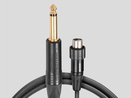 Shure WA305 Premium Threaded Locking TQG Connector Guitar Cable Hot on Sale