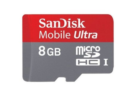 SanDisk Ultra 8GB Micro SDHC Memory Cards Sale