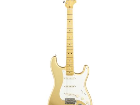 Fender Lincoln Brewster Stratocaster Maple Fingerboard Electric Guitar Aztec Gold Online Hot Sale