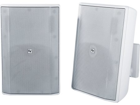 Electro Voice EVID-S8.2W White Speaker - Sold only as pair For Discount