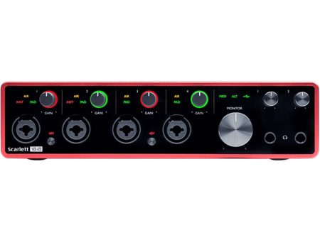 Focusrite Scarlett 18i8 18x8 USB Audio MIDI Interface (3rd Generation) Discount