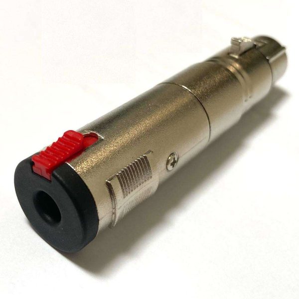 Australian Monitor ATC6731 6.35mm TRS Jack Socket To Female XLR Adapter Online