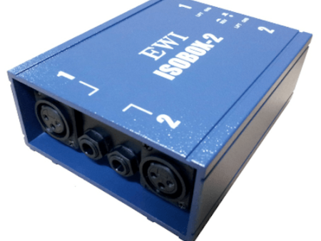 EWI ISOBOX-2 Two-channel Line Level Isolation Box and Line Balancer Online now