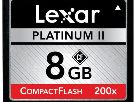 Lexar 200X 8GB 30MB s Compact Flash Memory Card For Sale