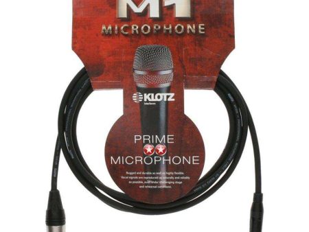 Klotz M1MS1K Male XLR To Balanced Jack Cable with Neutrik Connectors on Sale