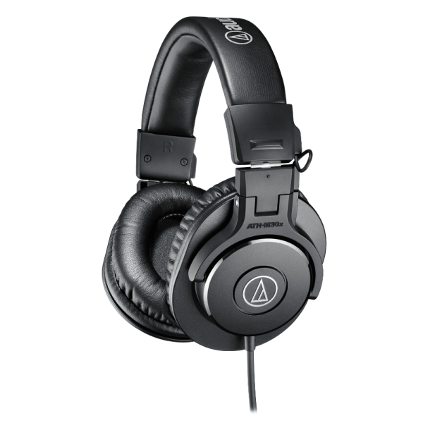 Audio-Technica ATH-M30x Professional Monitor Headphones Supply