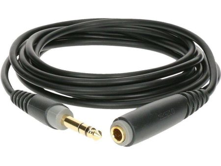 Klotz AS-EX20600 6.35 mm to 6.35 mm Headphone Extension Cable - 6 Metre on Sale