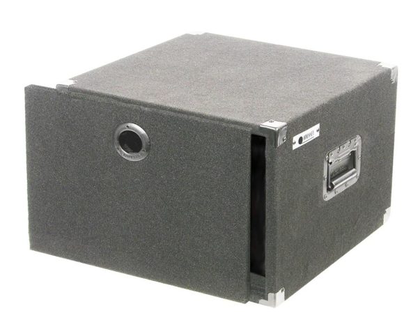 6-Space Carpeted Studio Equipment Amp Rack Case (CRE06) Online now