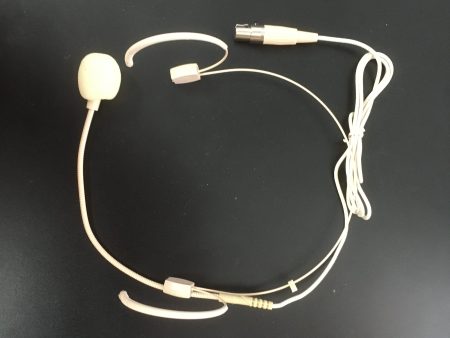 (A3) KH9 - bodymics Keira Cardioid Headset Cream - choose color, brand AKG, AT, Sennheiser, Shure Fashion