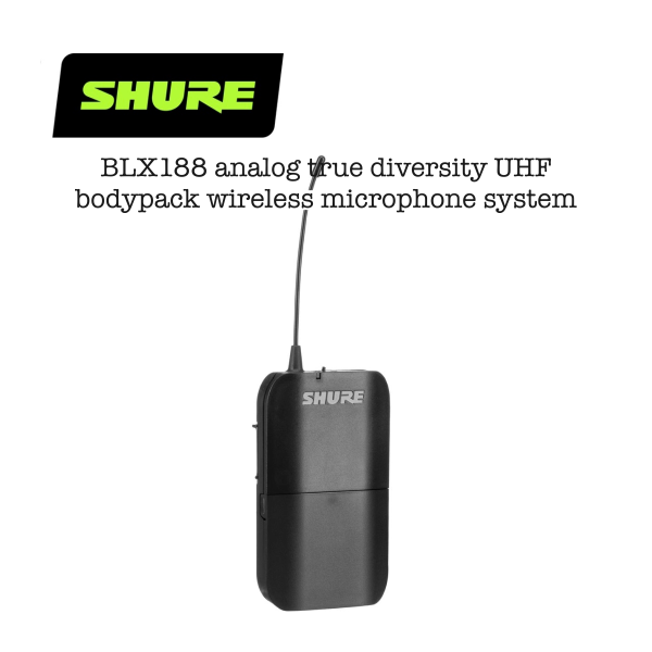 (C21)  Shure BLX188 PG58-H9, H10, H11 or J11 Dual Handheld Wireless System Online Hot Sale