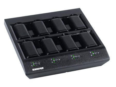 (C91) Shure SBC800-US 8 bay Charger for SB900A Lithium Ion Battery - Shure QLXD, ULXD Online Hot Sale