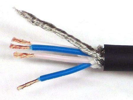 EWI PCD1565 Pro Quad 98% Tinned Copper Braided Shield 4 Conductor Twisted Pair Bulk Microphone Cable Discount