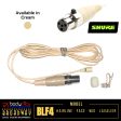 (A1) BLF4L-SH for Shure (SH) 3 16  Omni Hairline Lavalier Mic - Cream extended cable (61 ) Broadway Sale