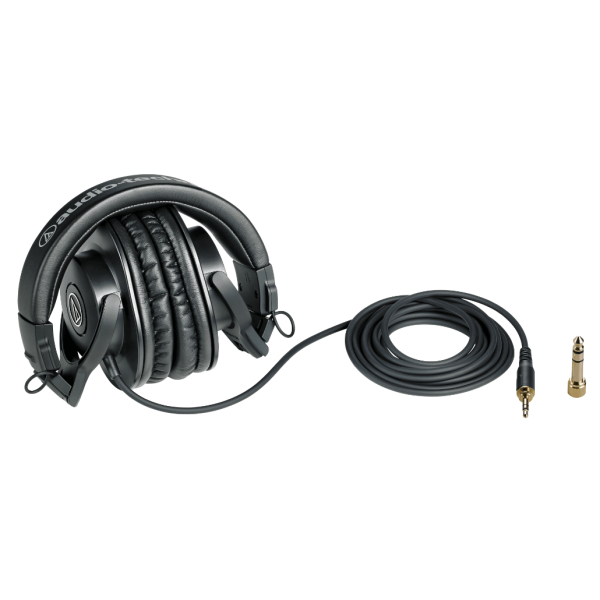 Audio-Technica ATH-M30x Professional Monitor Headphones Supply