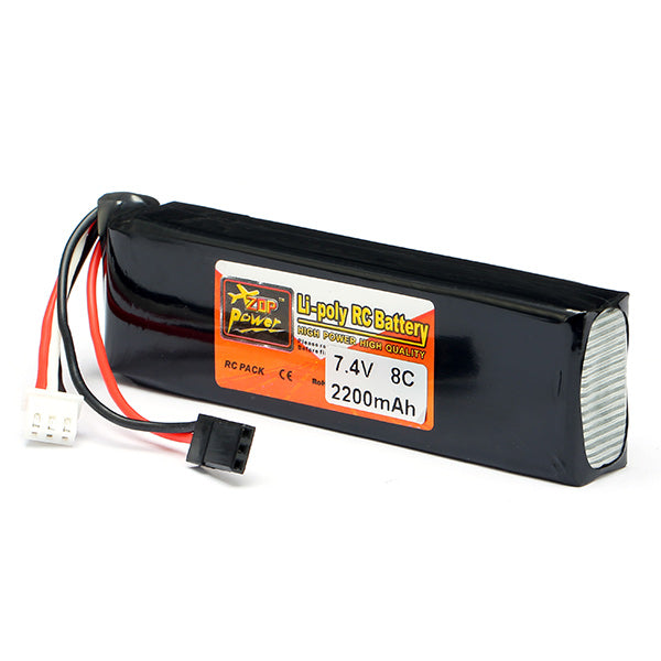 ZOP Power 7.4V 2200mAh 2S 8C Lipo Battery For RC Transmitter Fashion